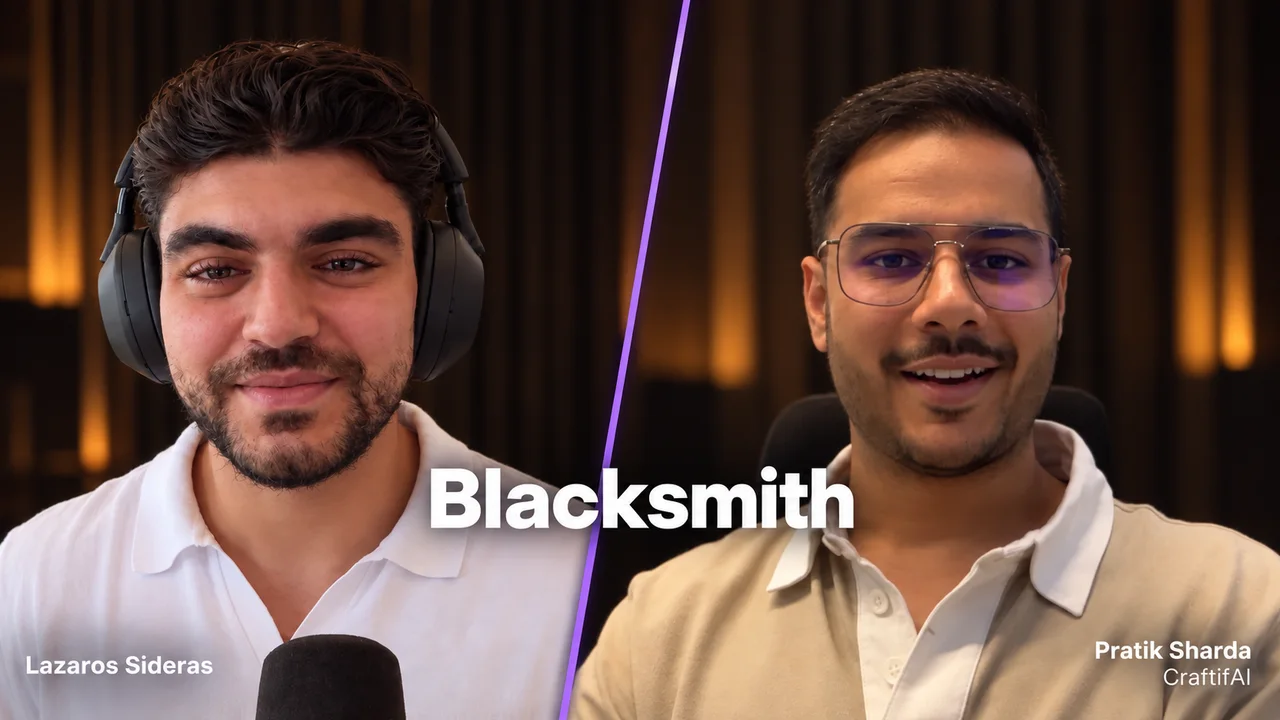 Blacksmith collaboration with Pratik Sharda
